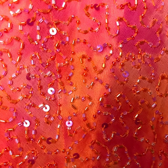 SCALA_Beaded Halter Gown - Picture 6 of 8